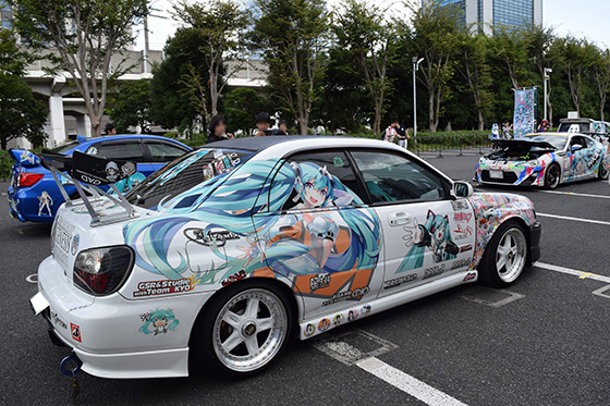 画像：初音ミク痛車