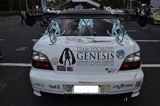 画像：初音ミク痛車