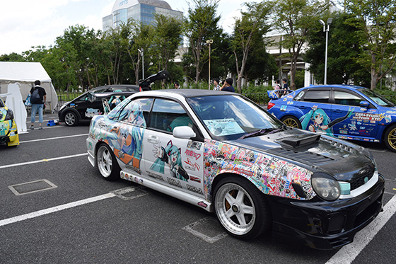 画像：初音ミク痛車