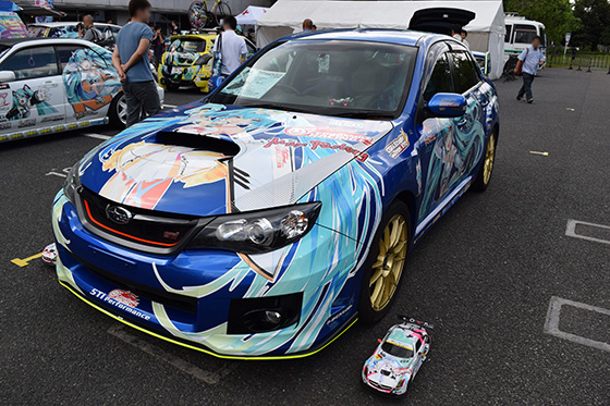 画像：初音ミク痛車