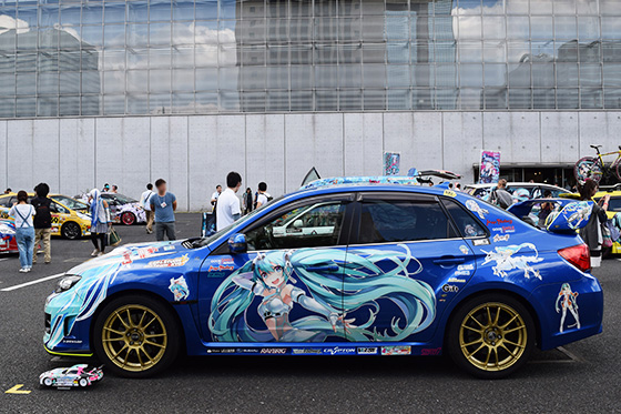 画像：初音ミク痛車