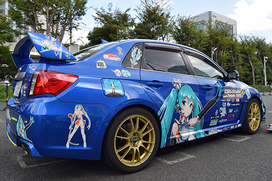 画像：初音ミク痛車