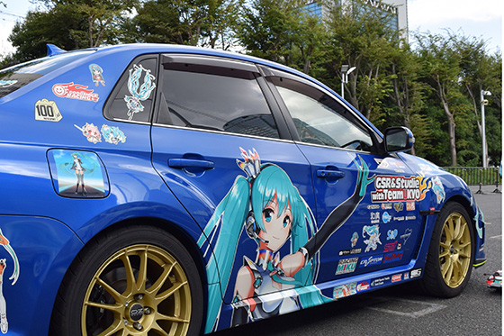 画像：初音ミク痛車
