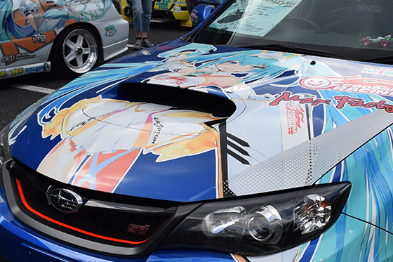 画像：初音ミク痛車