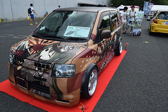 画像：レーシングミク痛車