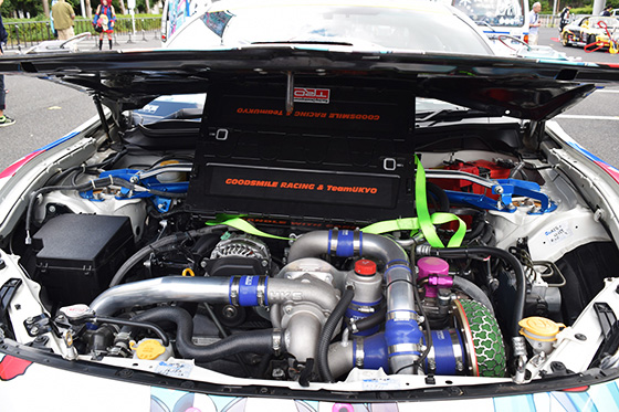 画像：レーシングミク痛車