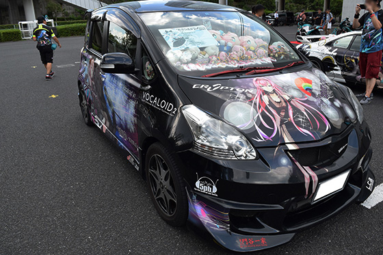 画像：ルカ痛車