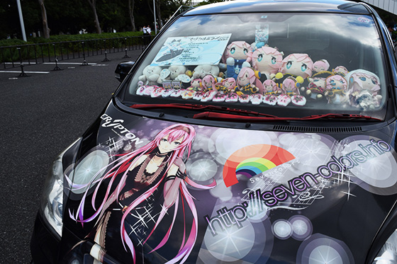 画像：ルカ痛車