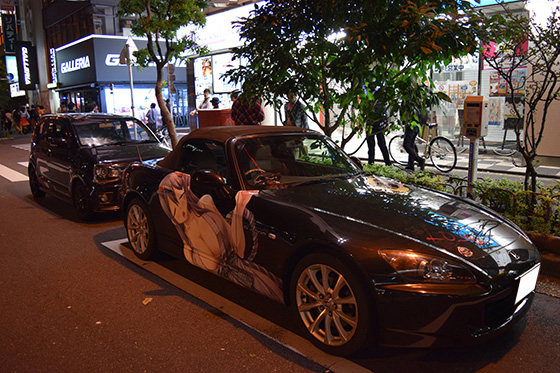 画像：ものべの&まいてつ痛車