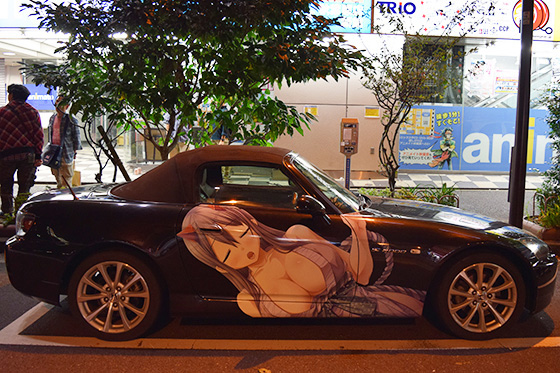 画像：ものべの&まいてつ痛車