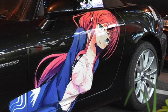 画像：ものべの&まいてつ痛車