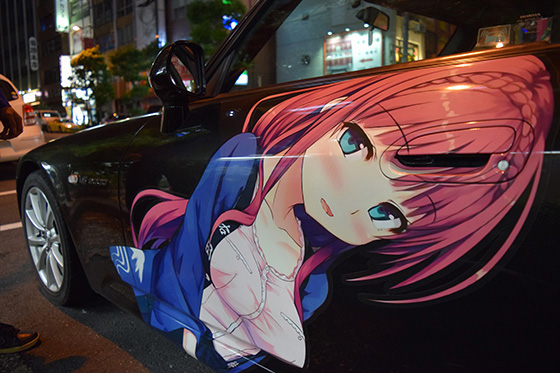 画像：ものべの&まいてつ痛車