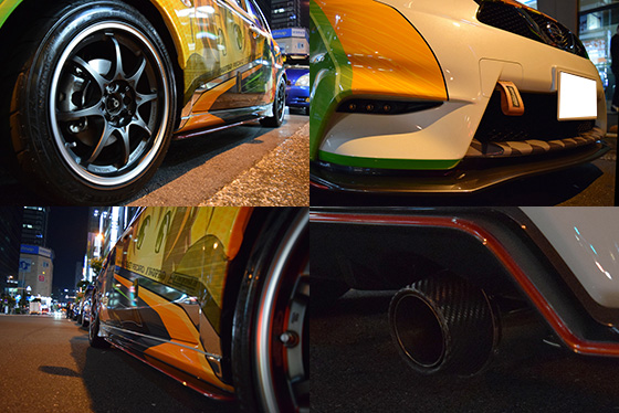 画像：マジカルハロウィン痛車