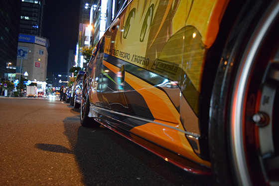 画像：マジカルハロウィン痛車