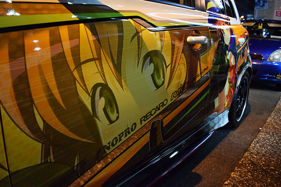 画像：マジカルハロウィン痛車