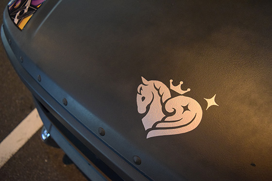 画像：浜口あやめ痛車