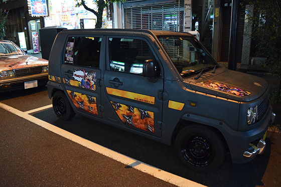 画像：浜口あやめ痛車