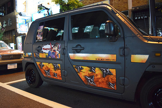 画像：浜口あやめ痛車