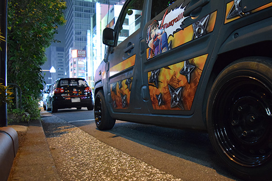 画像：浜口あやめ痛車