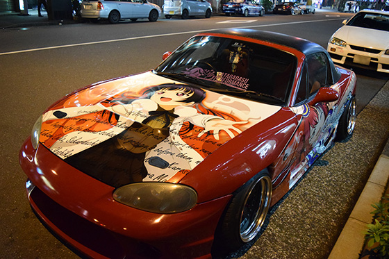 画像：ラブライブサンシャイン痛車