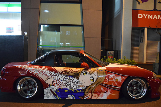 秋葉原痛車日記 ラブライブサンシャイン痛車 秋葉原痛車日記 ラブライブサンシャイン痛車