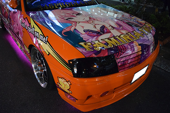 画像：城ケ崎痛車