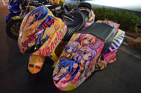 画像：らき☆すた痛単車