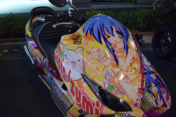 画像：らき☆すた痛単車