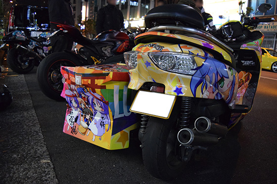 画像：らき☆すた痛単車