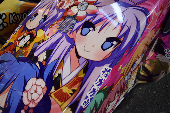 画像：らき☆すた痛単車