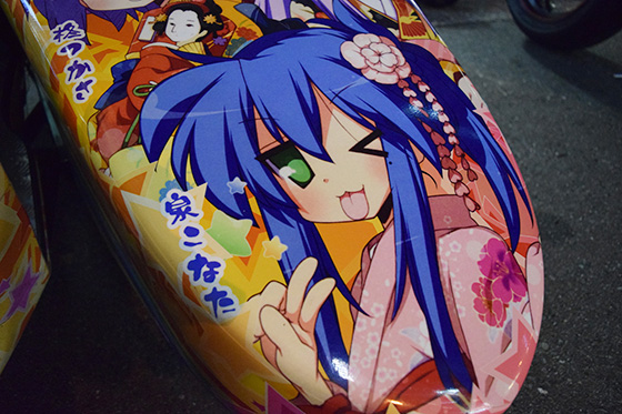 画像：らき☆すた痛単車