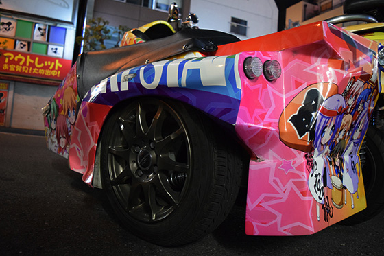 画像：らき☆すた痛単車