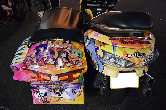 画像：らき☆すた痛単車