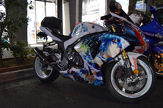 画像：初音ミク痛単車