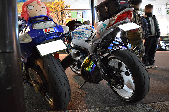 画像：初音ミク痛単車