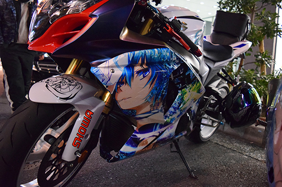 画像：初音ミク痛単車