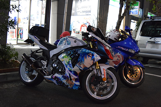 画像：初音ミク痛単車