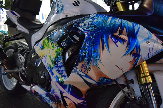 画像：初音ミク痛単車