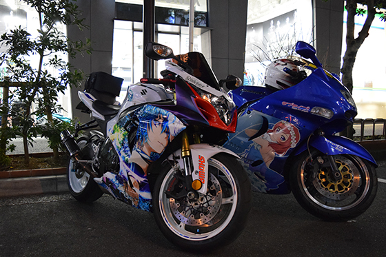 画像：初音ミク痛単車