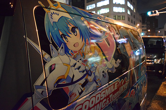 画像：レーシングミク痛車