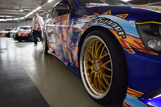 画像：諸星きらり痛車