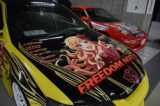 画像：大槻唯痛車