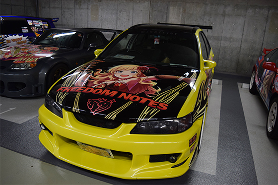 画像：大槻唯痛車