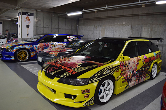 画像：大槻唯痛車