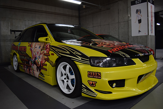 画像：大槻唯痛車