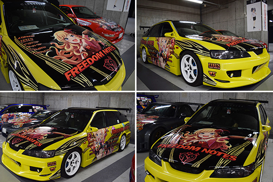 画像：大槻唯痛車