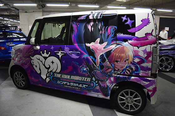 画像：二宮飛鳥痛車