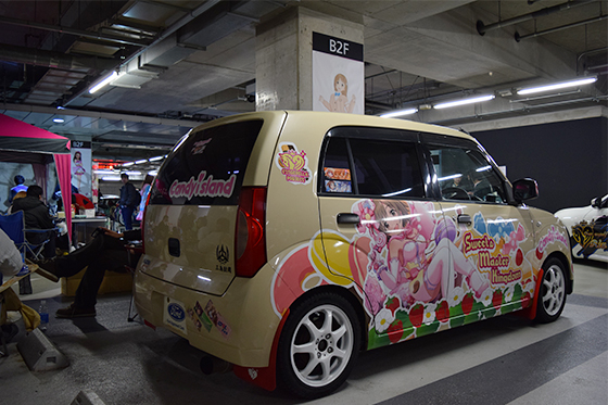 画像:三村かな子痛車