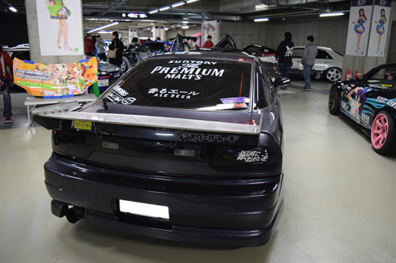 画像:安部奈々痛車