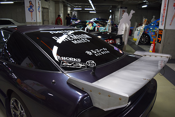 画像:安部奈々痛車